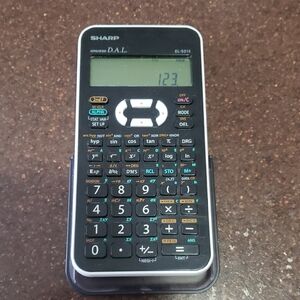 Sharp Advanced D.A.L. Scientific Calculators EL-W531X With Covers